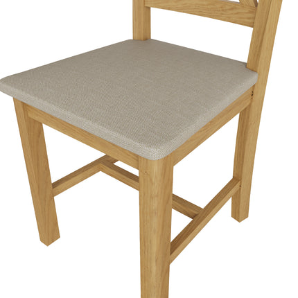 Clara Rustic Oak Dining Chair