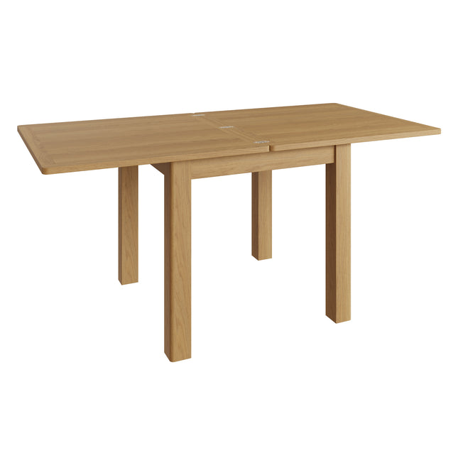 Clara Rustic Oak Extendable Dining Table