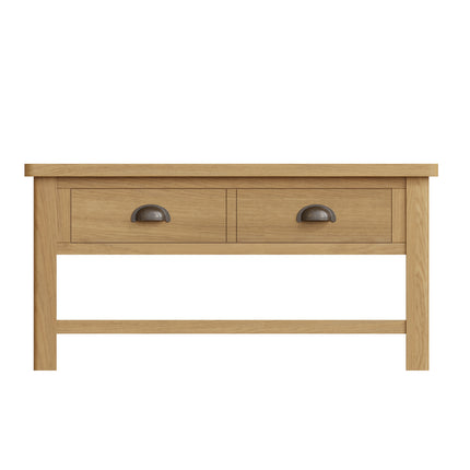 Clara Rustic Oak Large Coffee Table