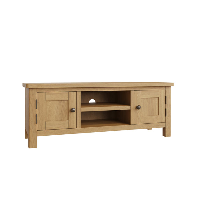 Clara Rustic Oak Large TV Unit