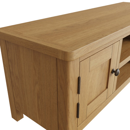 Clara Rustic Oak Large TV Unit