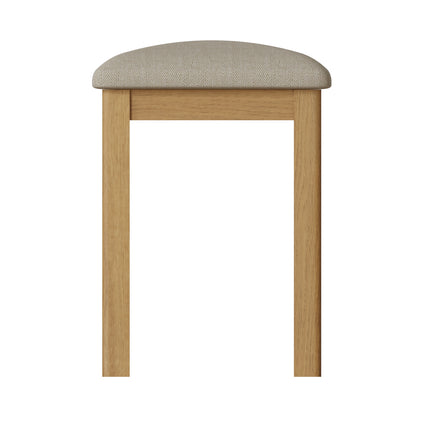 Clara Rustic Oak Stool