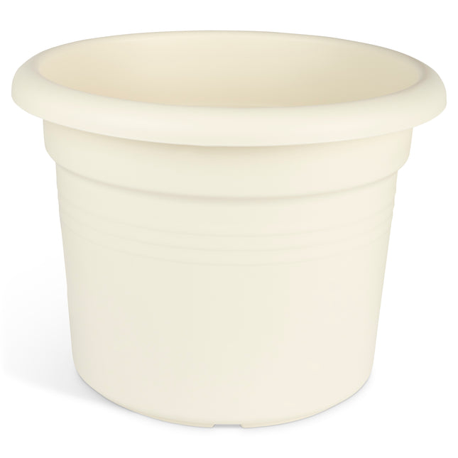 ELHO 34cm Cotton White Round Plant & Flower Pot