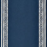 Blue Luna Non-Slip Stair Runner, Machine Washable Hallway and Kitchen Runner Rug, Gel Backed, 66cm Wide, Custom Lengths