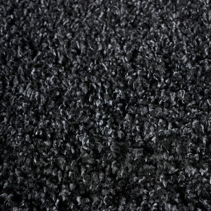 Charcoal Thick Shaggy Rug - California