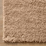 Beige Thick Shaggy Rug - California