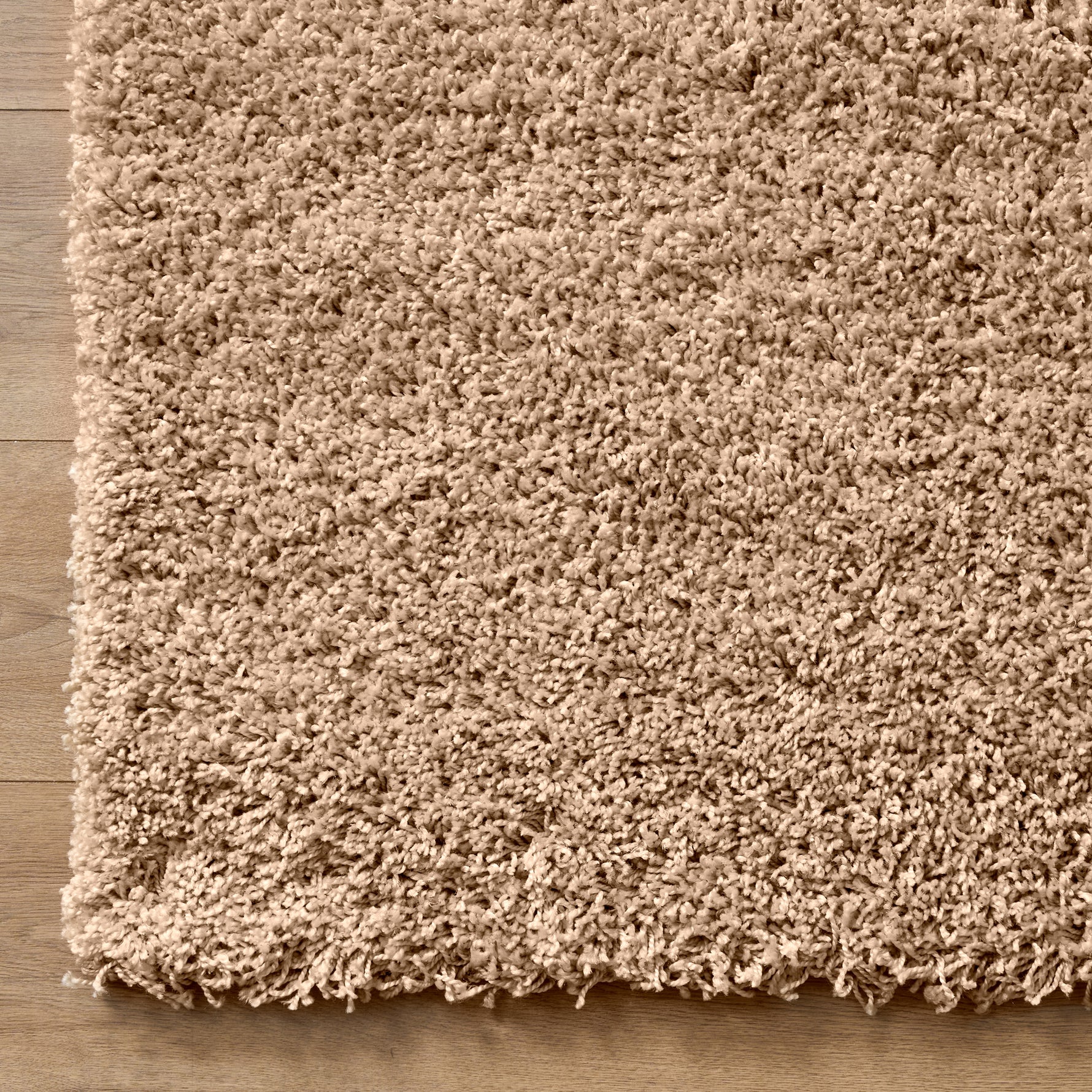 Beige Thick Shaggy Rug - California