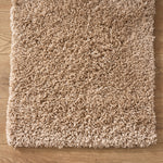 Beige Thick Shaggy Rug - California