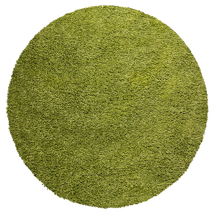 Green Thick Shaggy Rug - California