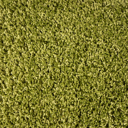 Green Thick Shaggy Rug - California