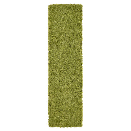 Green Thick Shaggy Rug - California