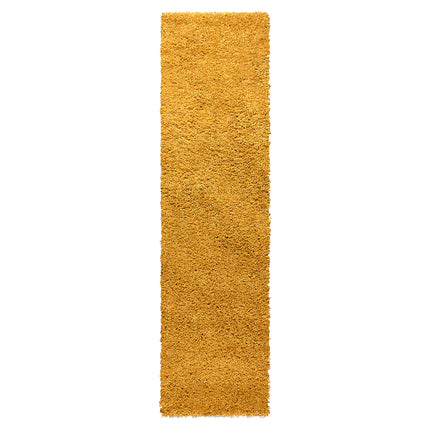 Golden Ochre Thick Shaggy Rug - California