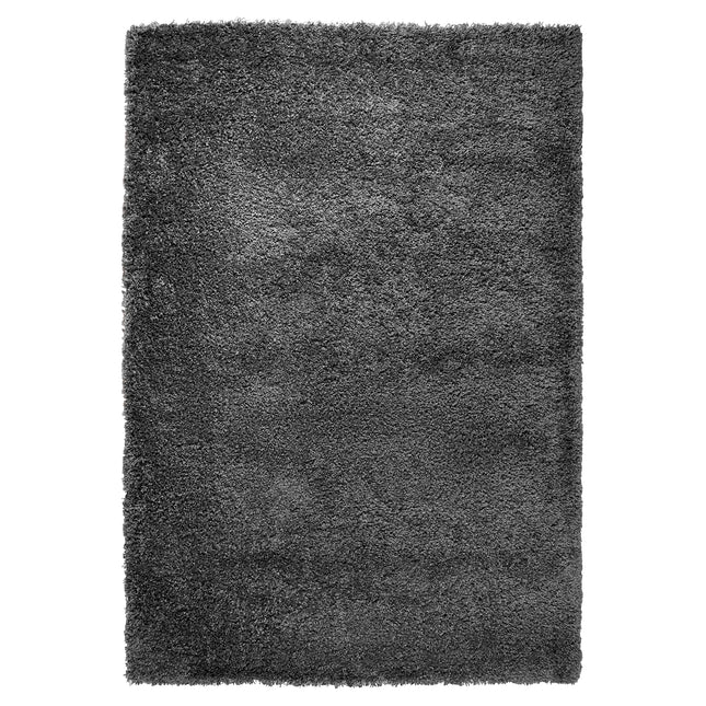 Grey Thick Shaggy Rug  - California