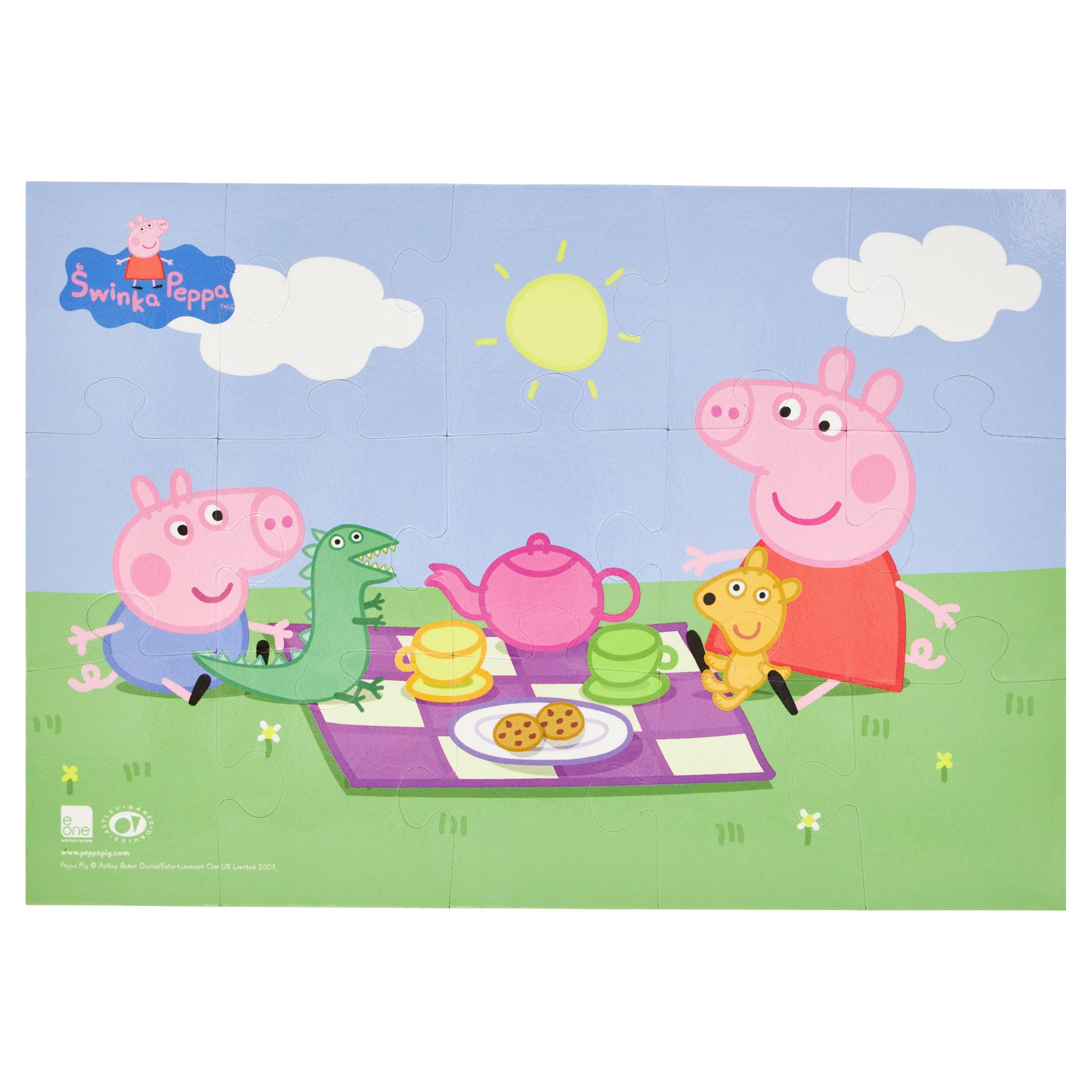 Magnetic Peppa Pig Puzzle - Assorted Puzzle Clearance