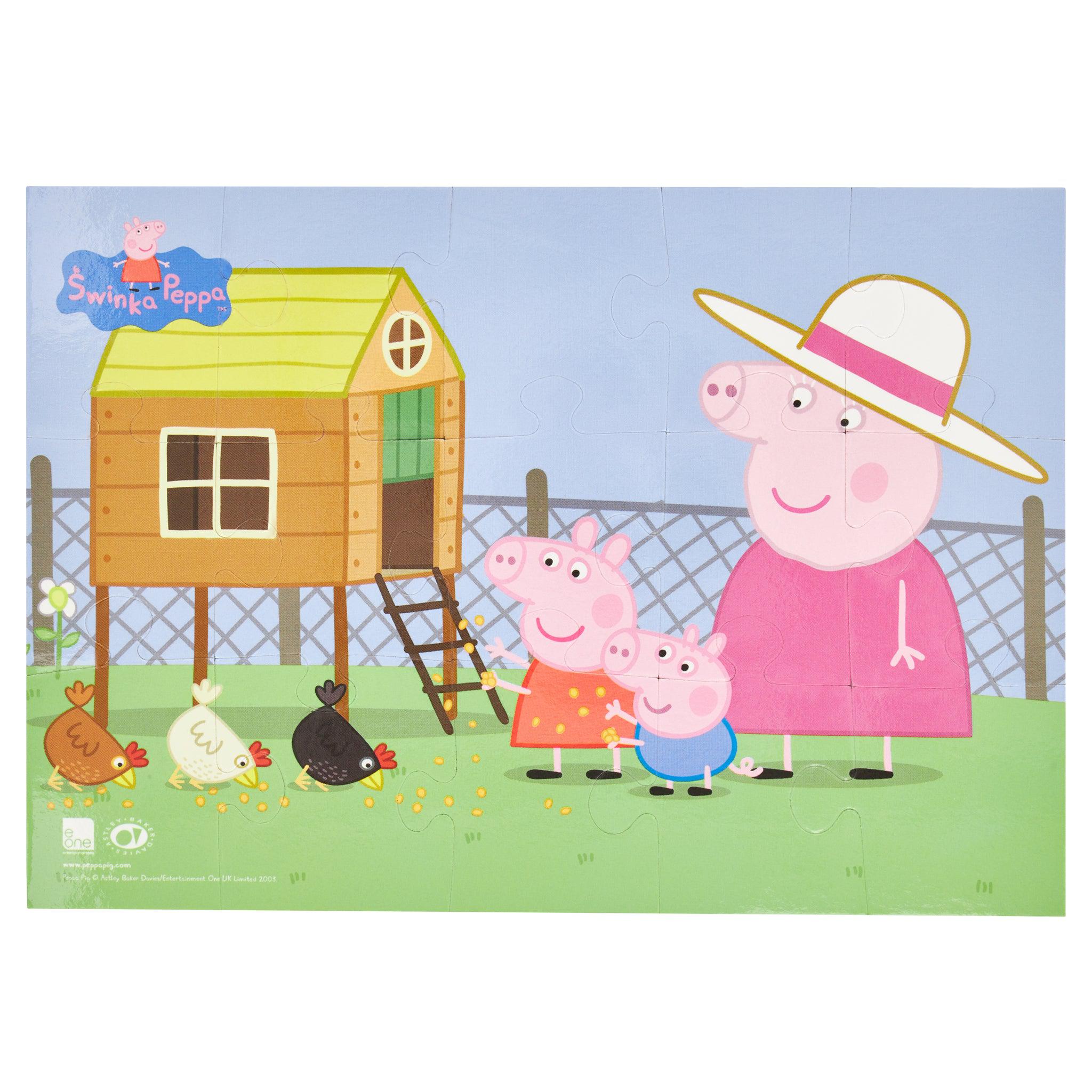 Magnetic Peppa Pig Puzzle - Assorted Puzzle Clearance