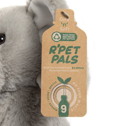 R'Pets Eco Friendly Elephant Cuddly Toy