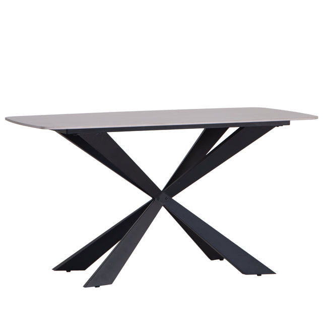 Grey Sintered Stone Dining Table - 1.4m