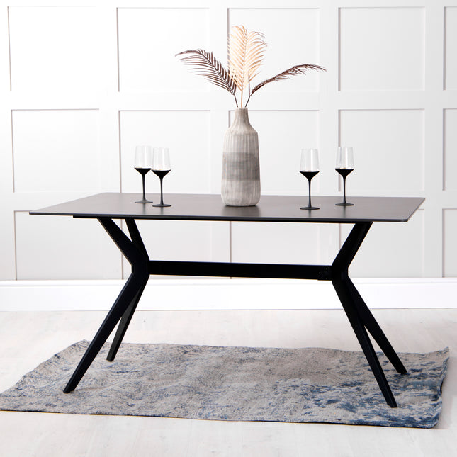 Grey Sintered Stone Dining Table 1.5m