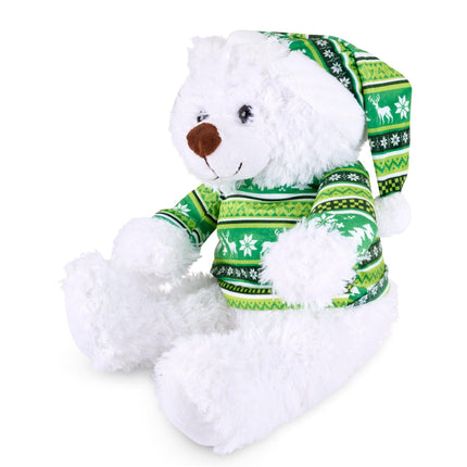 Plush Xmas Sweater Bear - Small-Bargainia.com