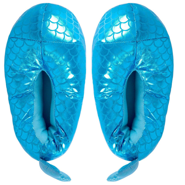 Slippers 3D Scales Blue-Bargainia.com