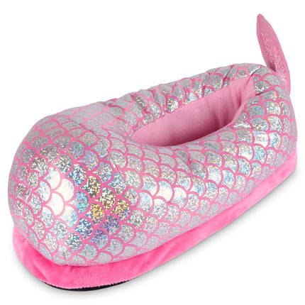 Slippers 3D Scales Pink-Bargainia.com