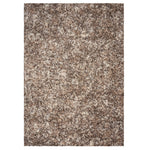 Enjoy Beige Mottled Shaggy Rug, Taupe and Beige Blend, Thick Deep Pile Rug for Living Room and Bedroom, Non-Shedding