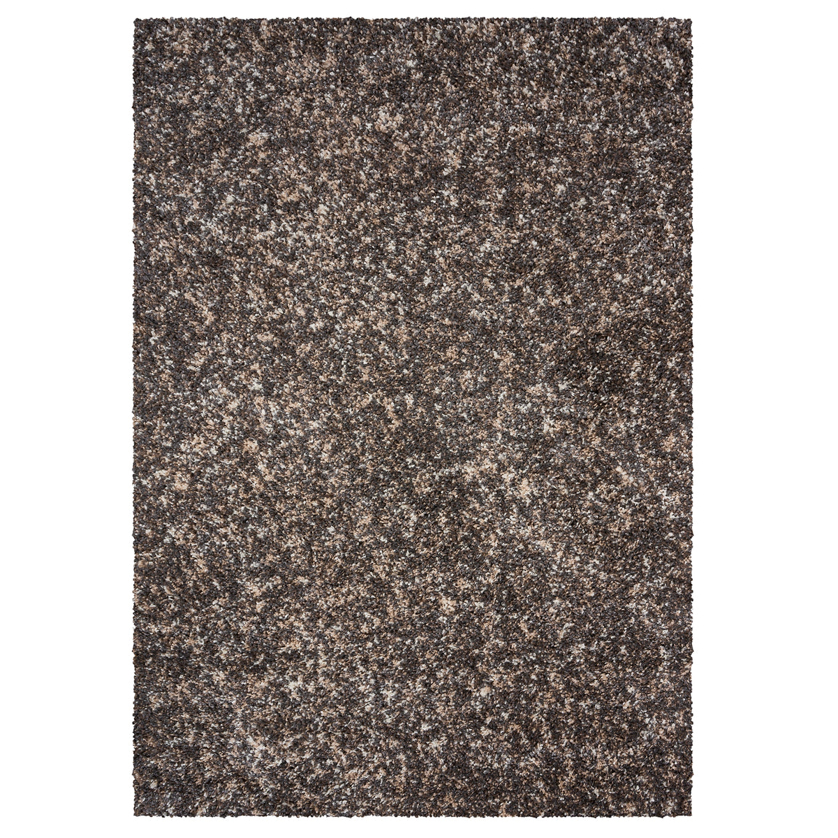 Taupe & Grey Blend Shaggy Rug - Enjoy
