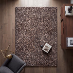 Taupe & Grey Blend Shaggy Rug - Enjoy