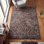 Taupe & Grey Blend Shaggy Rug - Enjoy