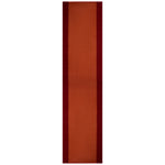 Terracotta Border Stair Runner, Hessian Backed Hallway Carpet Runner, 60cm Wide, 9mm Low Pile, Custom Lengths
