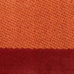 Terracotta Border Stair Runner, Hessian Backed Hallway Carpet Runner, 60cm Wide, 9mm Low Pile, Custom Lengths