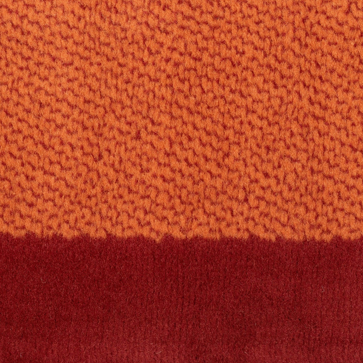 Terracotta Border Stair Runner, Hessian Backed Hallway Carpet Runner, 60cm Wide, 9mm Low Pile, Custom Lengths