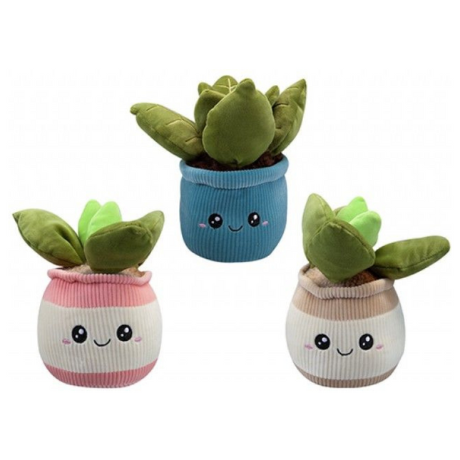 Plush Potted Plants 20cm Toy - Assorted