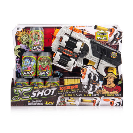 Zombie Dual Dart & Disc Blaster