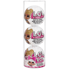 L.O.L. Surprise! LOL Exclusive Glitter Dolls - 3 Pack-35051576143-Bargainia.com