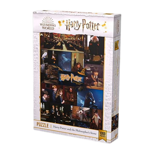 Harry Potter and The Philosopher's Stone - 1000 Piece Puzzle-7072611002776-Bargainia.com