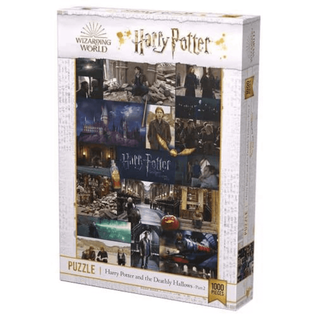 Harry Potter and The Deathly Hallows Part 2 - 1000 Piece Puzzle-7072611002844-Bargainia.com