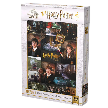 Harry Potter and The Chamber Of Secrets - 1000 Piece Puzzle-7072611002783-Bargainia.com