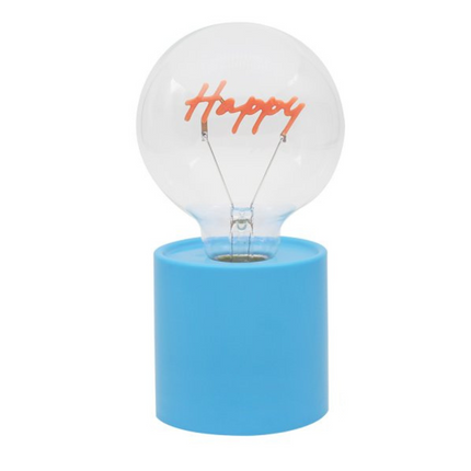 LED Neon Decorative Globe Bulb Table Lamp Assorted Designs-5010792732527-Bargainia.com
