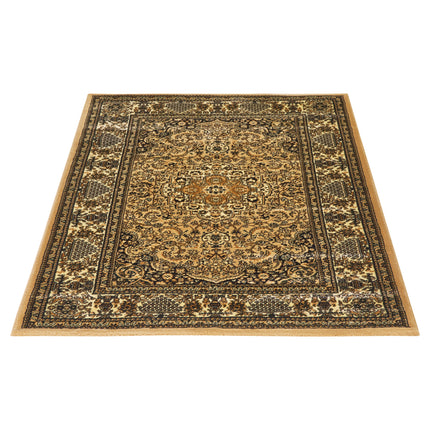 Beige & Cream Traditional Rug - Virginia