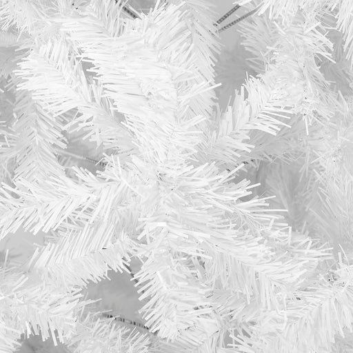 White Artificial Fir Christmas Tree - 4-7ft-5056150236832-Bargainia.com