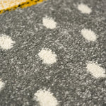 Tapis Licorne jaune et gris - Enfants