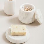 Abaska Off White Marble Soap Dish - Bargainia.com - 5018705352428
