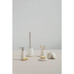 Abaska Off White Marble Soap Dish - Bargainia.com - 5018705352428