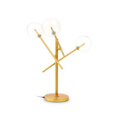 Abira Three 3 Bulb Table Lamp - Bargainia.com - 5018705966144