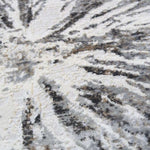 Abstract Burst Grey Rug | D149A - Bargainia.com - 