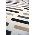 Abstract Multicolour Stripe Rug | R469A - Bargainia.com - 
