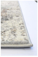 Abstract Vintage Cream & Grey Rug | D176A - Bargainia.com - 