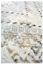 Abstract Vintage Cream & Grey Rug | D176A - Bargainia.com - 