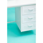 Academy Three Drawer White Desk - Bargainia.com - 5018705952345